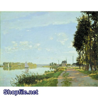 Tranh sơn dầu nước ngoài con đường mòn lối nhỏ